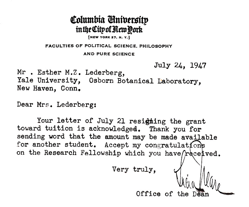 Yale University Osborn Botanical Lab 7-24-47